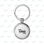 Round Metal Keychain – Premium Custom Engraved Keyring by Impressiful