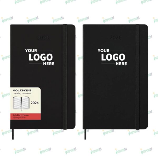 Moleskine 2026 Daily Planner Notebook – Premium Dated Organizer by Impressiful