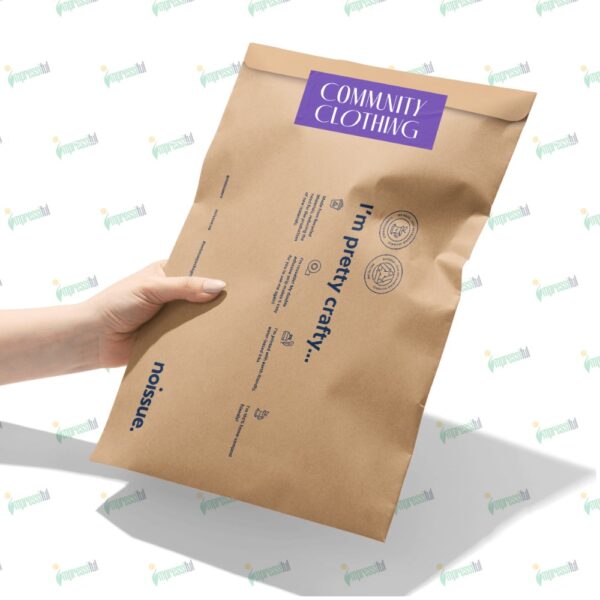 Customised Kraft Mailer Bag