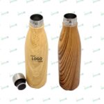 Wood Print Stainless Steel Bottle