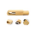 Wooden USB Stick | Eco-Friendly Custom Flash Drive by Impressiful - Image 4