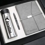 Corporate Notebook, Pen & Thermos Gift Set - Image 3