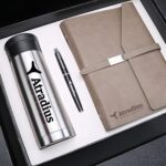 Corporate Notebook, Pen & Thermos Gift Set - Image 4
