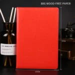 A5 Size PU Leather Diary & Pen Set with Vaccum Bottle - Image 4