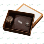 Zipper Wallet & Wrist Watch Gift Set