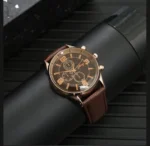 Zipper Wallet & Wrist Watch Gift Set - Image 2