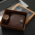 Zipper Wallet & Wrist Watch Gift Set - Image 4