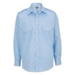 Edwards Navigator Poplin Long Sleeve Work Shirt - Image 3