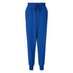 Jaanuu Women's Petite Silex Knit-Waist Jogger Scrub Pant - Embroidered - Image 5