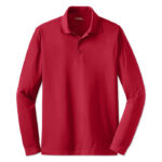 Sport-Tek Sport-Wick Micro Pique Long Sleeve Performance Polo - Printed - Image 5
