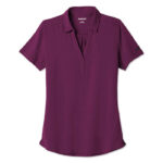 OGIO Women's Limit Stretch V-Neck Performance Polo - Image 6