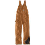 Carhartt Firm Duck Insulated Bib Tall Overalls - Image 6