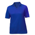 Blue Generation Women's BLU-X-DRI Textured Mesh Performance Polo - Image 5