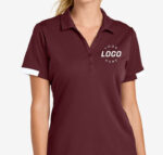 Sport-Tek Women's Club Colorblock Recycled Performance Polo - Image 6