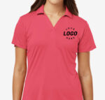 AllPro Women's Interlock UPF 50 Performance Polo - Printed - Image 6