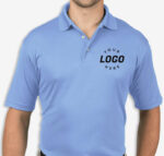 Blue Generation BLU-X-DRI Textured Mesh Performance Polo - Image 10