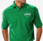 Blue Generation Scotchgard Treated Pique Polo - Image 6