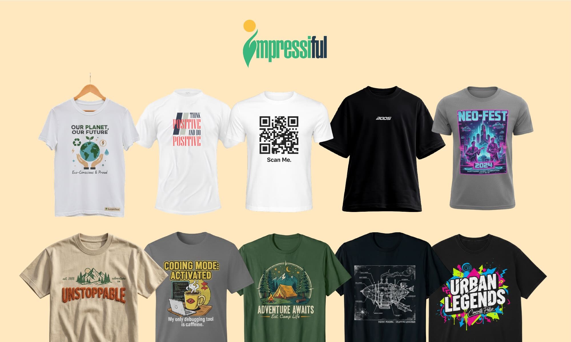 Premium Custom T-Shirts for Events and Conferences