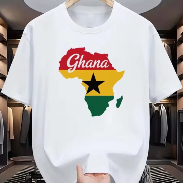 Ghana Map Premium Cotton Shirt