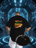 Maestro Cotton T-Shirt-Ghana Design - Image 2