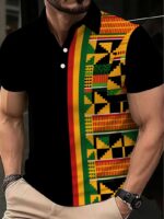 Ghana National Colors and a blend of Kente-Shirt - Image 6