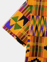 Ghana National Colors and a blend of Kente-Shirt - Image 8