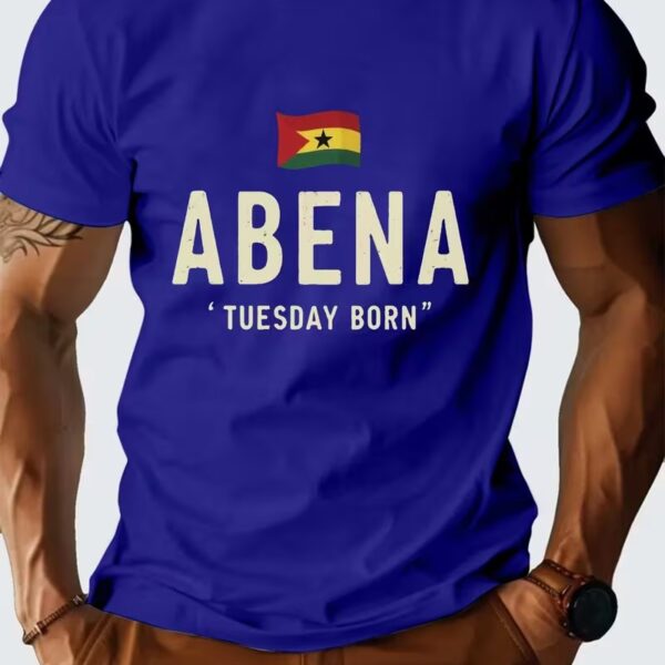 Ghana Customisable Day Born - National Colors Shirt