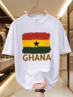 Ghana Map Premium Cotton Shirt - Image 3