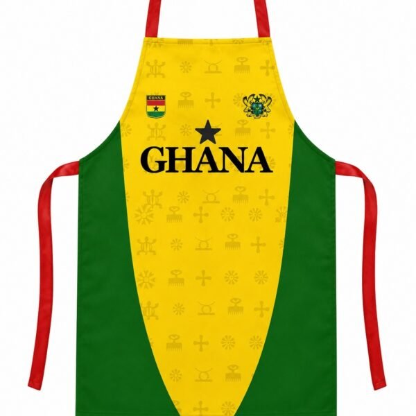 Ghana adinkra symbol fan apron