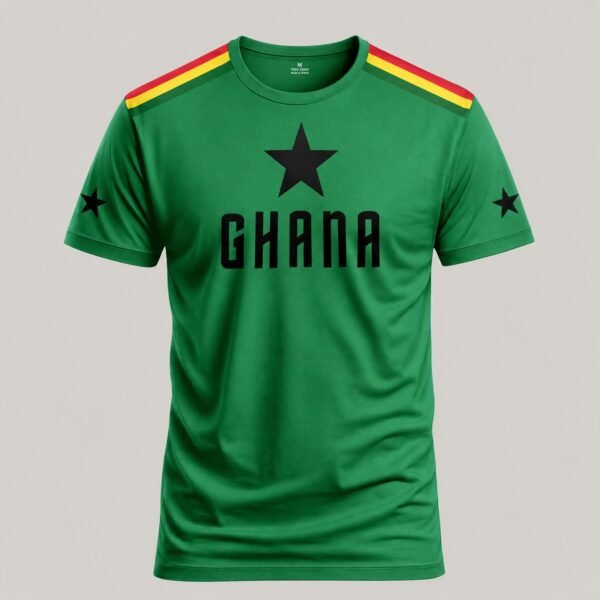 Ghana Green Black Star Fan Jersey – Men's